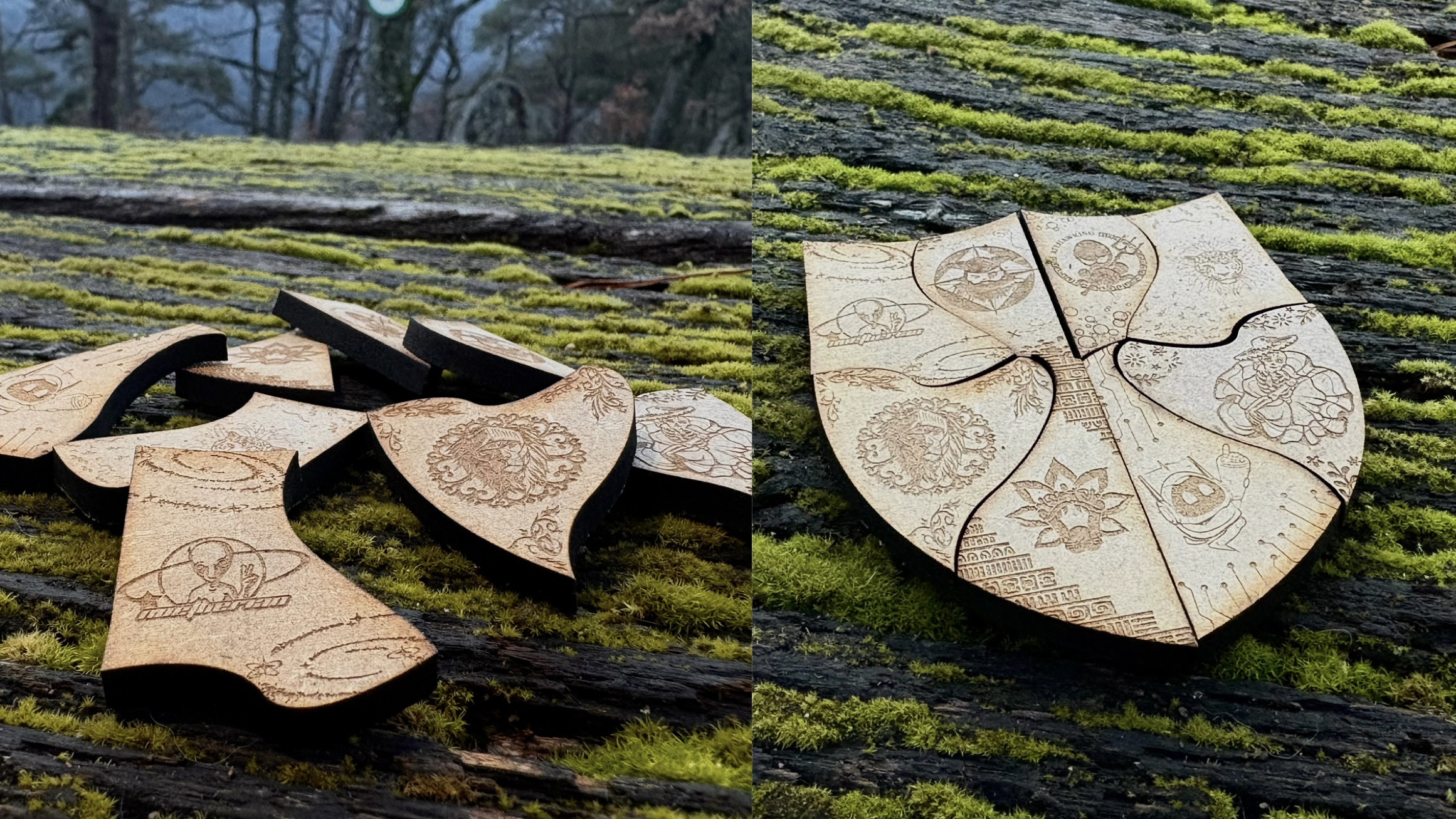 Blason aimant Mandiéval