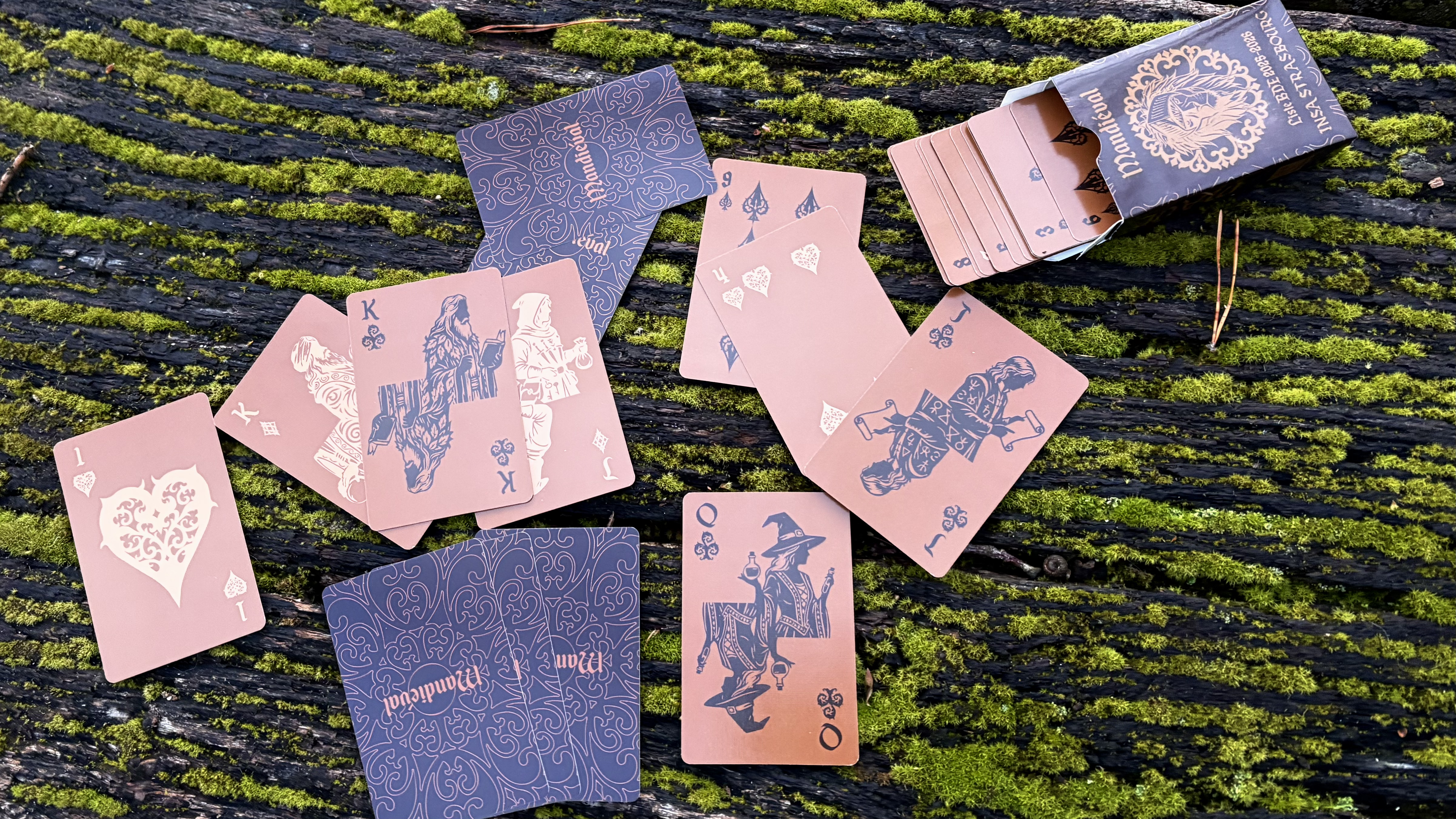 Jeu de cartes Mandiéval